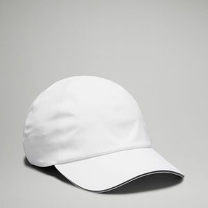 Lululemon fast and free ponytail white hat